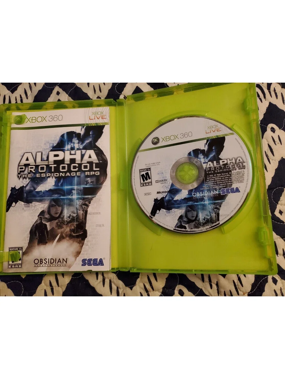 Alpha Protocol (Microsoft Xbox 360, 2010)